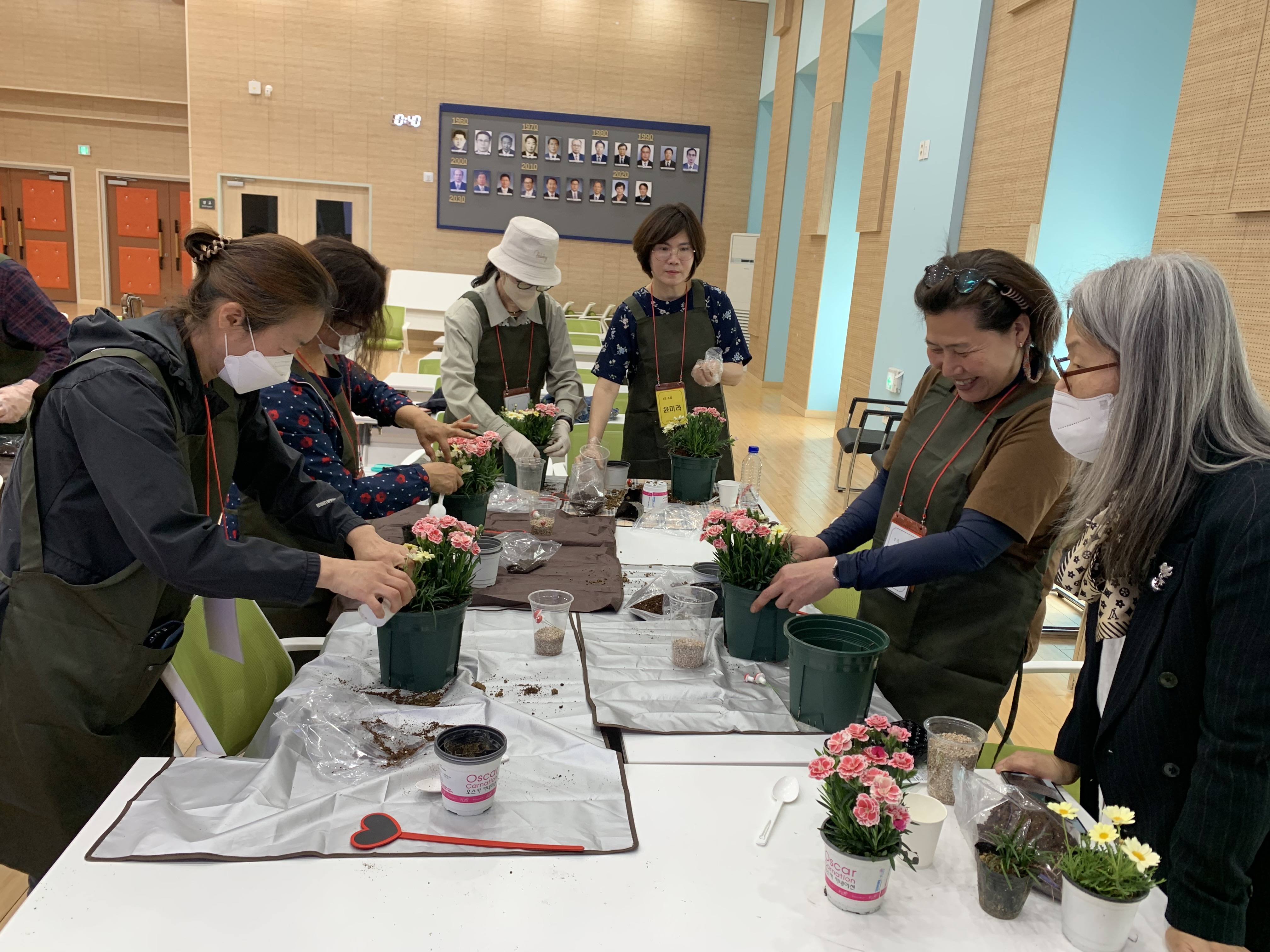 그린농업기술대학 꽃사랑동아리 5월 교육