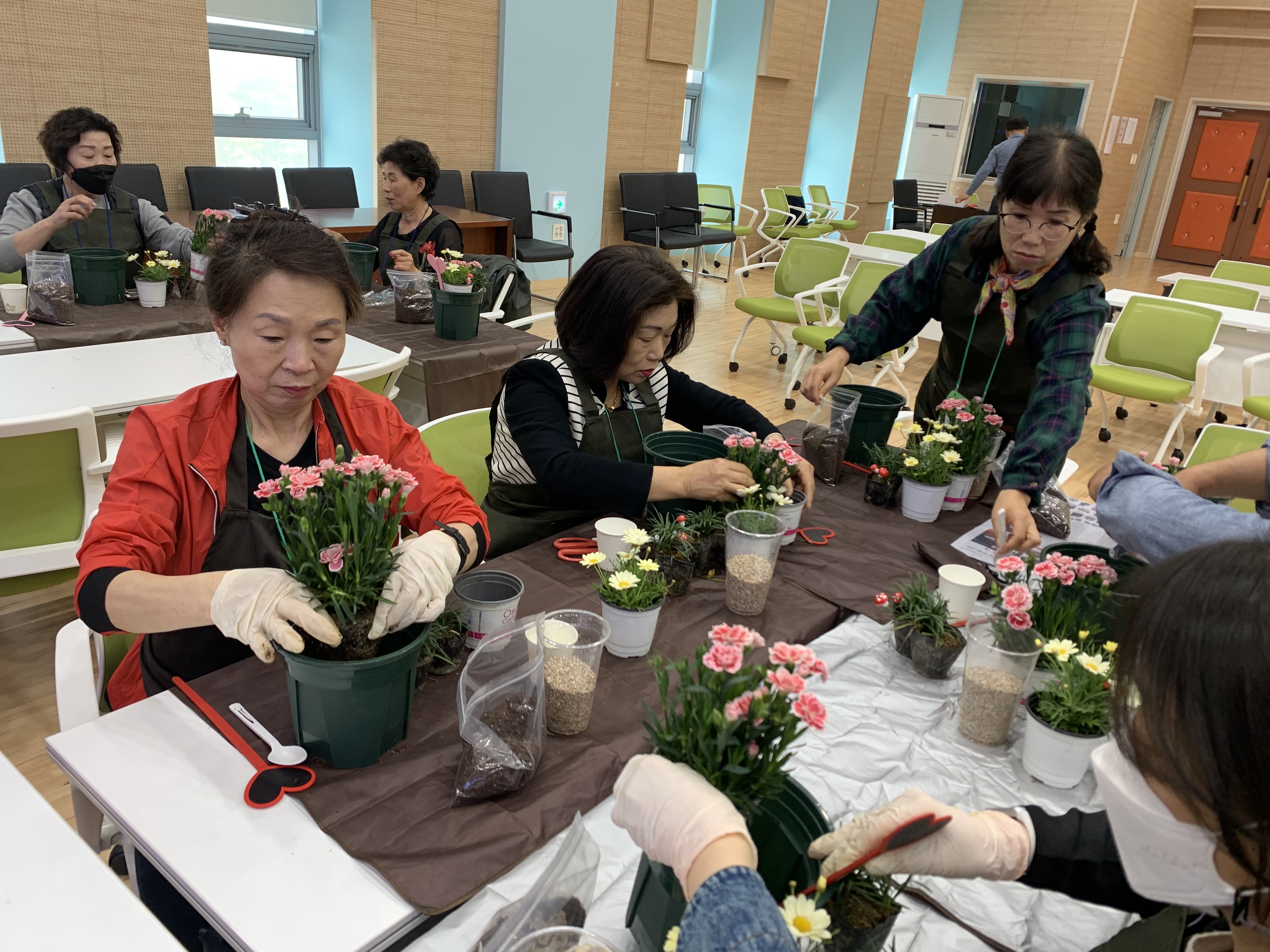 그린농업기술대학 꽃사랑동아리 5월 교육