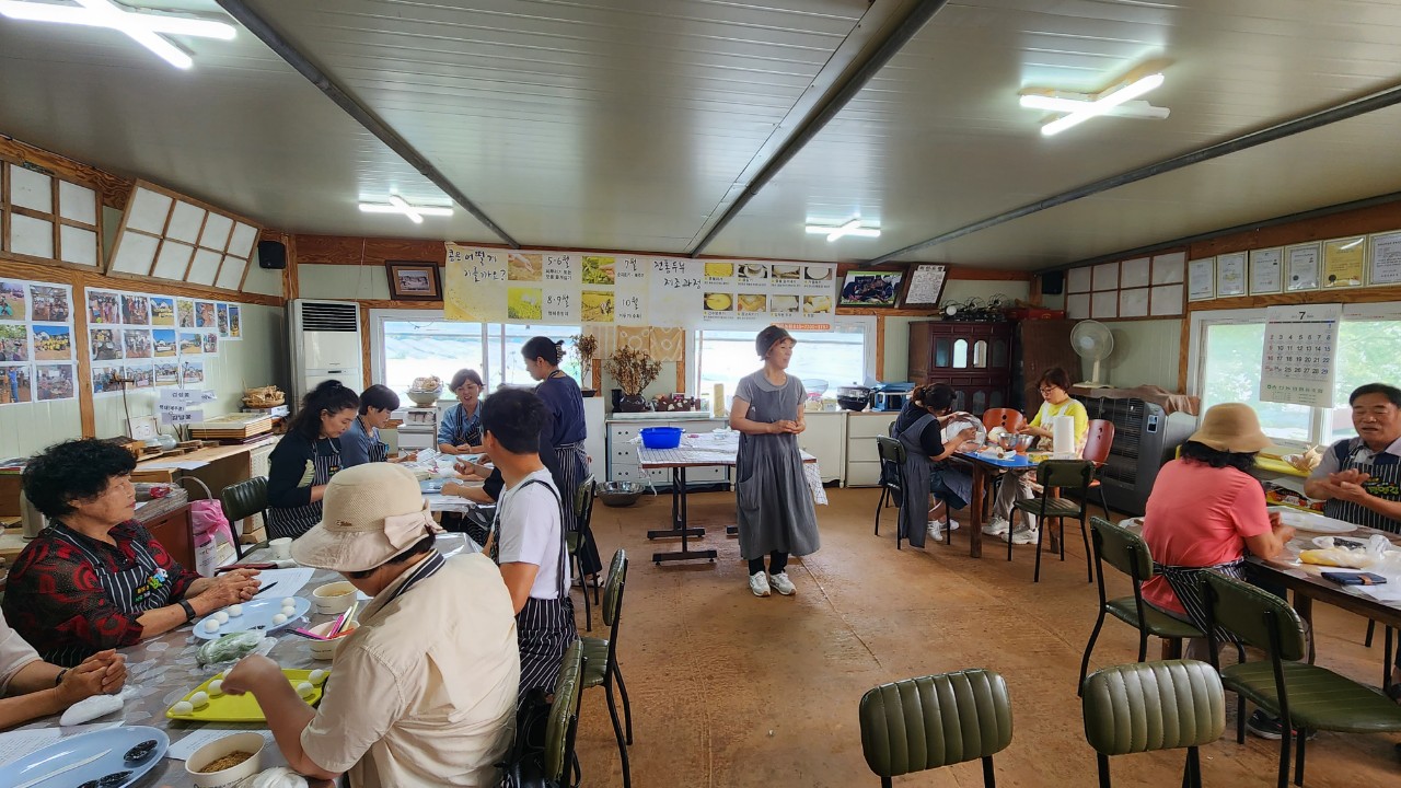 그린농업기술대학 농산물사랑가공동아리 7월 교육